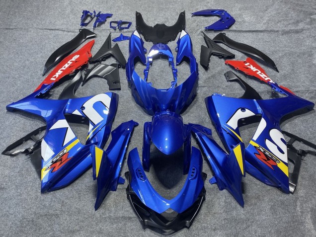 2009-2016 Suzuki GSXR 1000 Motorcycle Fairings - Blue Red White Yellow Canada