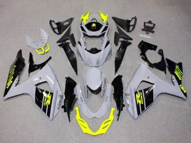 2009-2016 Suzuki GSXR 1000 Motorcycle Fairings - Grey Neon Yellow Black Canada