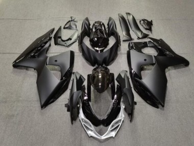 2009-2016 Suzuki GSXR 1000 Motorcycle Fairings - Matte Black Glossy Black Silver Canada