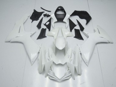 2009-2016 Suzuki GSXR 1000 Motorcycle Fairings - White Canada