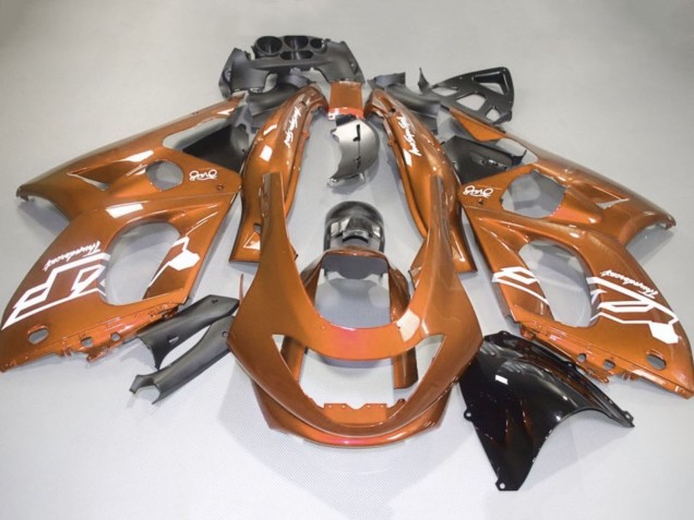 1996-2007 Yamaha YZF600R Thundercat Motorcycle Fairings - Orange White Canada