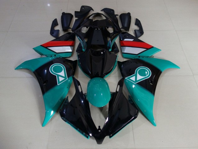 2009-2011 Yamaha YZF 1000 R1 Motorcycle Fairings - Light Blue Glossy Black White Red Canada