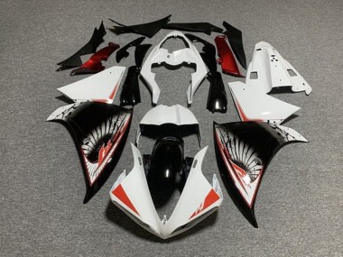 2012-2014 Yamaha YZF 1000 R1 Motorcycle Fairing - White Red Black Canada