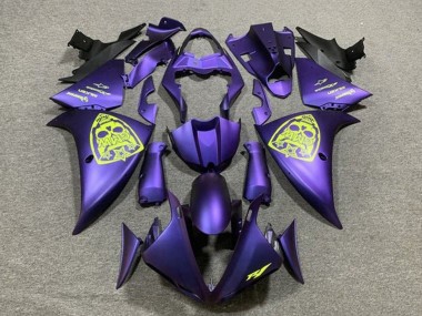 2012-2014 Yamaha YZF 1000 R1 Motorcycle Fairings - Purple Neon Yellow Canada