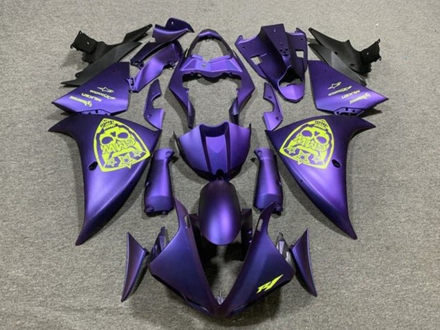 2012-2014 Yamaha YZF 1000 R1 Motorcycle Fairings - Purple Neon Yellow Canada