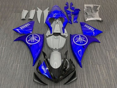 2012-2014 Yamaha YZF 1000 R1 Motorcycle Fairings - Nardo Grey Blue Black Canada
