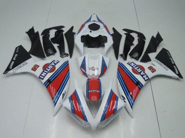 2012-2014 Yamaha YZF 1000 R1 Motorcycle Fairings - White Red Blue Black Martini Canada