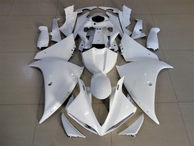 2012-2014 Yamaha YZF 1000 R1 Motorcycle Fairings - White Canada