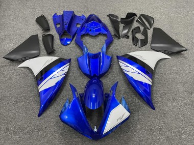 2012-2014 Yamaha YZF 1000 R1 Motorcycle Fairings - Blue White Black Canada