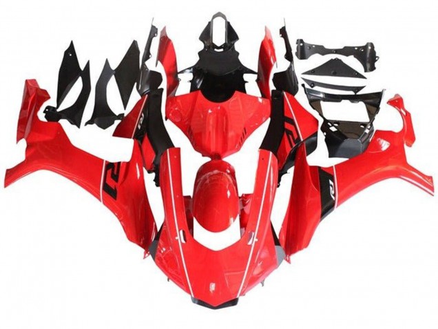 2015-2019 Yamaha YZF 1000 R1 Motorcycle Fairings - Red Black White Stripe Canada