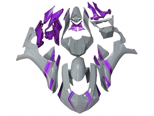 2020-2025 Yamaha YZF 1000 R1 Motorcycle Fairings - Nardo Grey Purple Canada