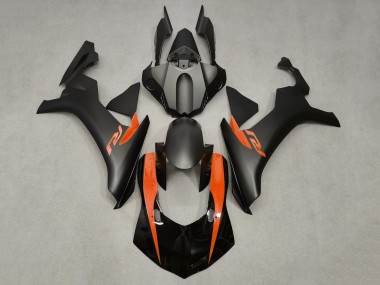 2020-2025 Yamaha YZF 1000 R1 Motorcycle Fairings - Glossy Black Matte Black Orange Canada