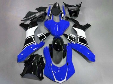 2020-2025 Yamaha YZF 1000 R1 Motorcycle Fairings - Blue White Glossy Black Canada