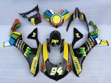 2020-2025 Yamaha YZF 1000 R1 Motorcycle Fairings - White Blue Green Yellow Black Color Wheel 94 Canada