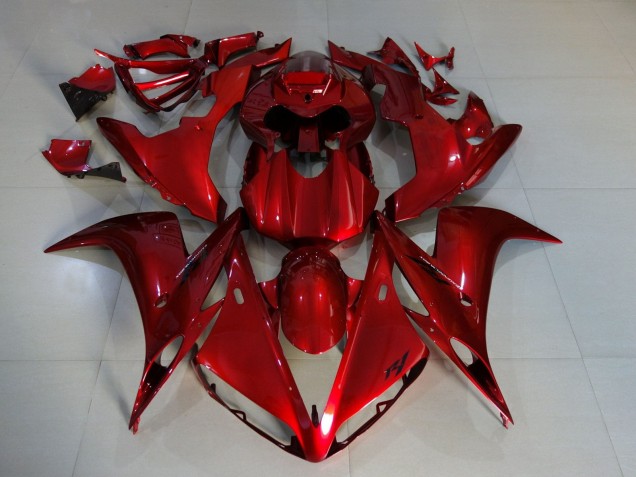 2004-2006 Yamaha YZF 1000 R1 Motorcycle Fairings - Candy Red Canada