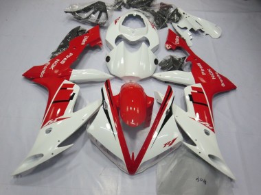 2004-2006 Yamaha YZF 1000 R1 Motorcycle Fairing - White Red Black Canada
