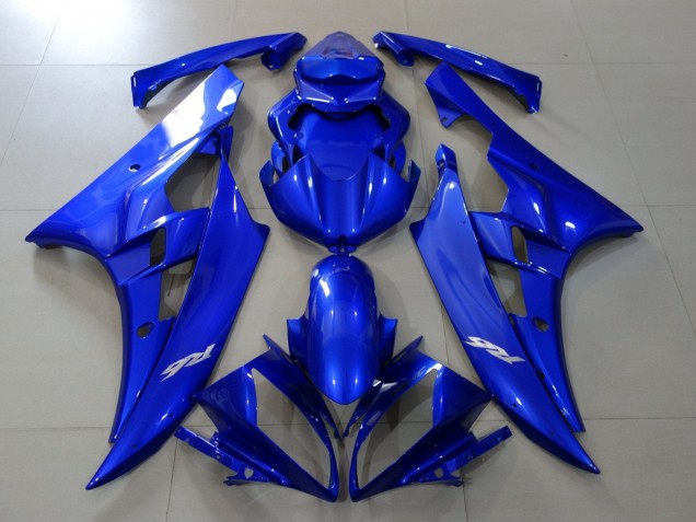 2006-2007 Yamaha YZF R6 Motorcycle Fairings - Blue Canada