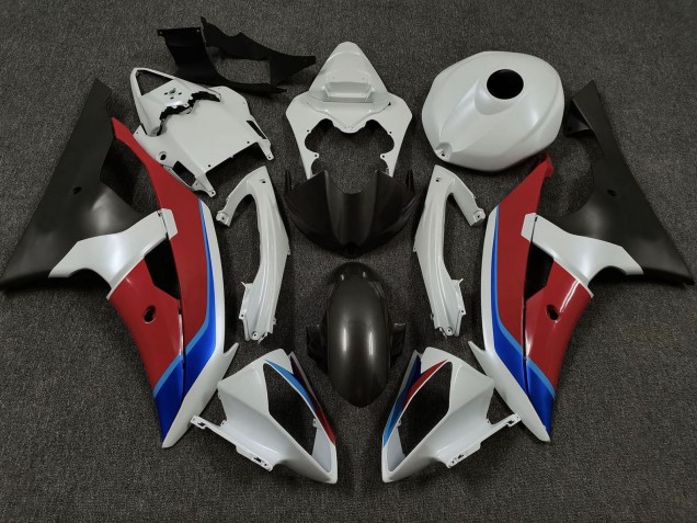 2008-2016 Yamaha YZF R6 Motorcycle Fairings - White Red Blue Matte Black Canada