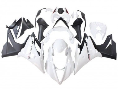 2013-2016 Triumph Daytona 675 Triple Motorcycle Fairings - White Matte Black Canada