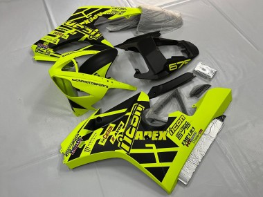 2006-2008 Triumph Daytona 675 Triple Motorcycle Fairings - Yellow Matte Black Canada