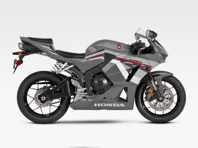 2009-2012 Honda CBR600RR F5 Motorcycle Fairings - Grey White Red Canada