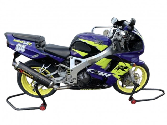 1996-1997 Honda CBR900RR 893 Motorcycle Fairings - Blue Neon Yellow Canada