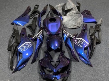 2019-2025 Kawasaki ZX4R ZX-4RR Motorcycle Fairings - Purple Blue Gradient Canada