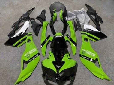 2019-2025 Kawasaki ZX4R ZX-4RR Motorcycle Fairings - Green Black White Canada