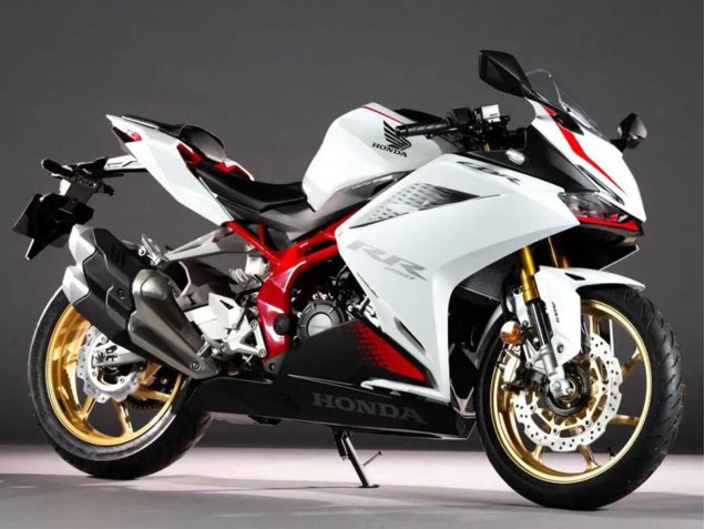 2017-2022 Honda CBR250RR Motorcycle Fairings - White Red Canada