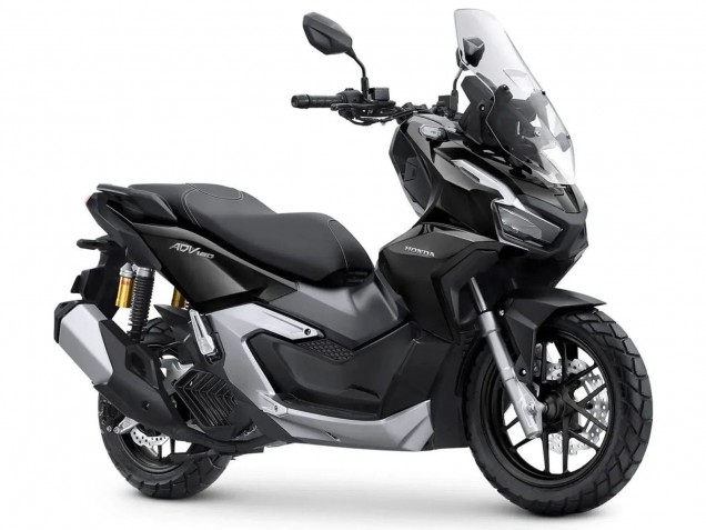 2022-2024 Honda ADV160 Motorcycle Fairings - Silver Matte Black Canada