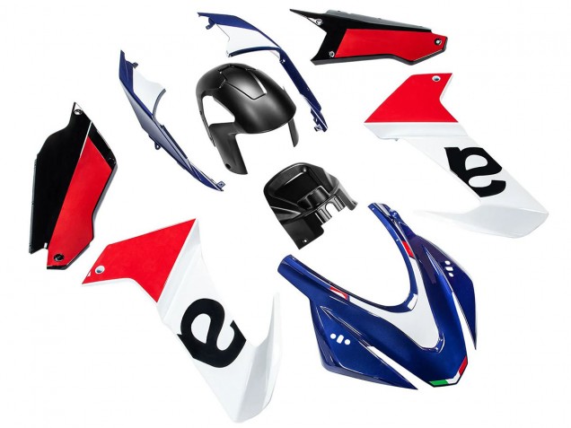 2020-2024 Aprilia RS660 Motorcycle Fairings - White Blue Red Canada