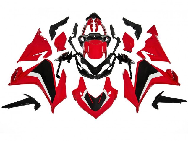 2022-2023 Honda CBR500R Motorcycle Fairings Kits - Red White Black Canada