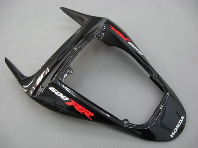 2007-2008 Honda CBR600RR Motorcycle Fairings - Grey Glossy Black with Decals Canada