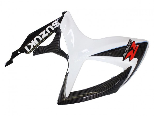 2006-2007 Suzuki GSXR 600/750 Motorcycle Fairings - Black White Carbon Fiber Style Canada