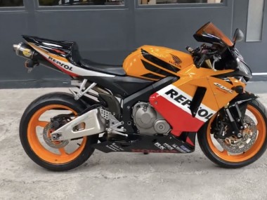 2005-2006 Honda CBR600RR Motorcycle Fairings - Black Orange White Red Repsol Canada