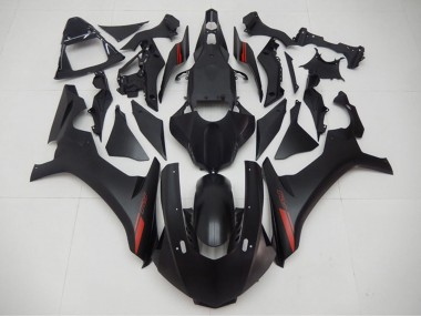 2015-2019 Yamaha YZF R1 Motorcycle Fairings - Matte Black Red Canada
