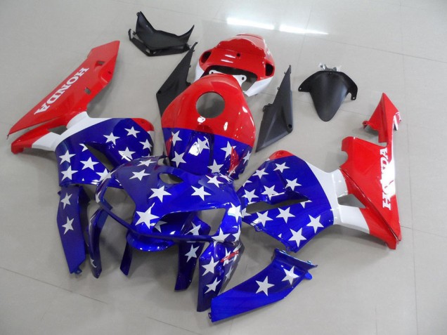 America Flag 05-06 CBR600RR Motorcycle Fairings America Flag 05-06 CBR600RR Motorcycle Fairings