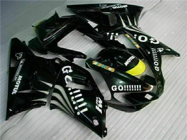 Black 00-01 YZF R1 Motorcycle Fairings Black 00-01 YZF R1 Motorcycle Fairings