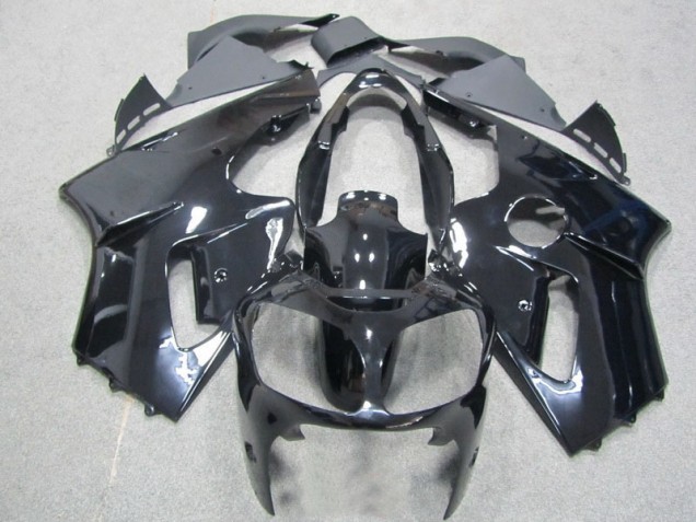 Black 00-01 ZX12R Motorcycle Fairings Black 00-01 ZX12R Motorcycle Fairings