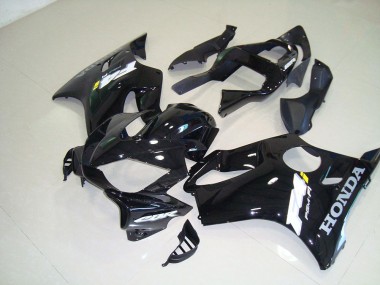 Black 01-03 CBR600 F4i Motorcycle Fairings