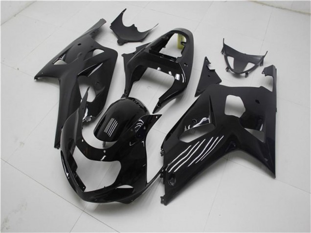 Black 01-03 GSXR 600/750 Full Motorcycle Fairing Kits Black 01-03 GSXR 600/750 Full Motorcycle Fairing Kits