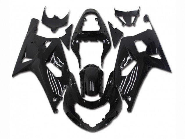 Black 01-03 GSXR 600/750 Full Motorcycle Fairing Kits Black 01-03 GSXR 600/750 Full Motorcycle Fairing Kits