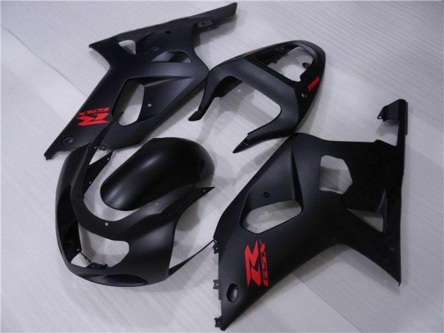 Black 01-03 GSXR 600/750 Motorcycle Fairing Kits Black 01-03 GSXR 600/750 Motorcycle Fairing Kits