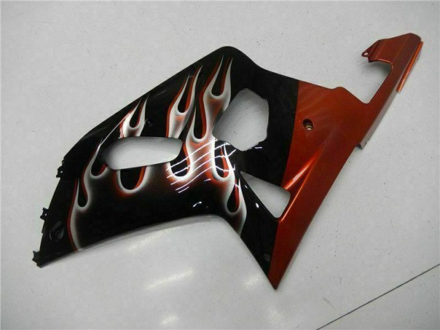 Black 01-03 GSXR 600/750 Motorcycle Fairing Kits & Plastic Black 01-03 GSXR 600/750 Motorcycle Fairing Kits & Plastic