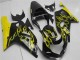 Black 01-03 GSXR 600/750 Motorcycle Fairings Black 01-03 GSXR 600/750 Motorcycle Fairings