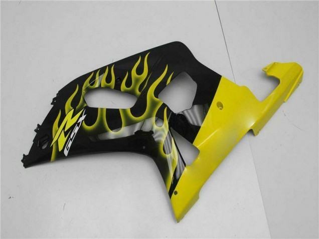 Black 01-03 GSXR 600/750 Motorcycle Fairings Black 01-03 GSXR 600/750 Motorcycle Fairings