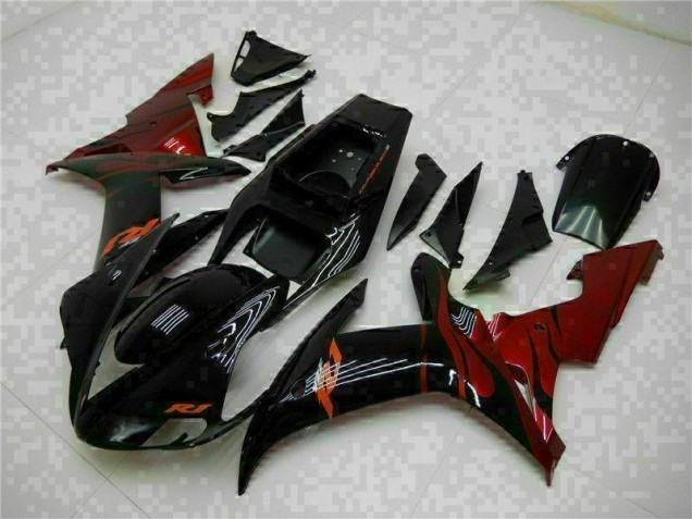 Black 02-03 YZF R1 ABS Fairings