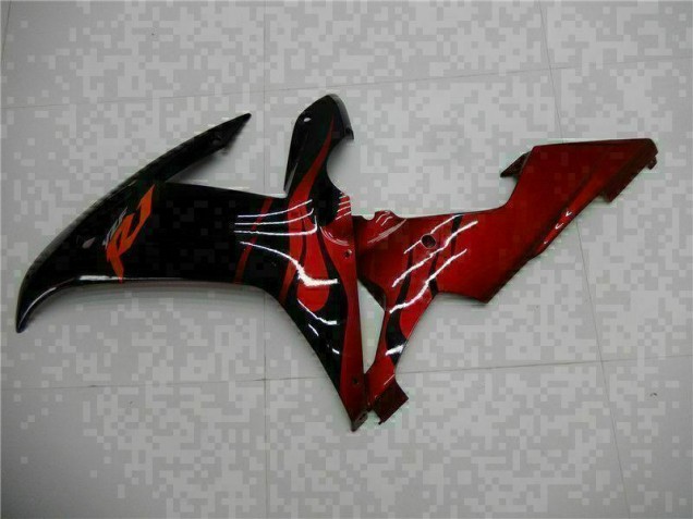 Black 02-03 YZF R1 ABS Fairings