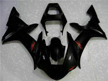 Black 02-03 YZF R1 Aftermarket Motorcycle Fairing
