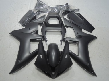 Black 02-03 YZF R1 Aftermarket Motorcycle Fairings